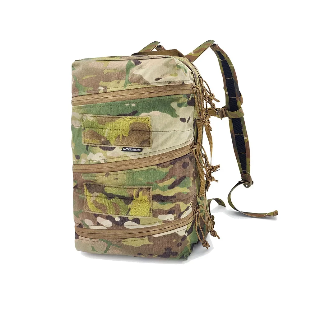 Mochila táctica asalto compacta en ripstop – Equipo ligero militar