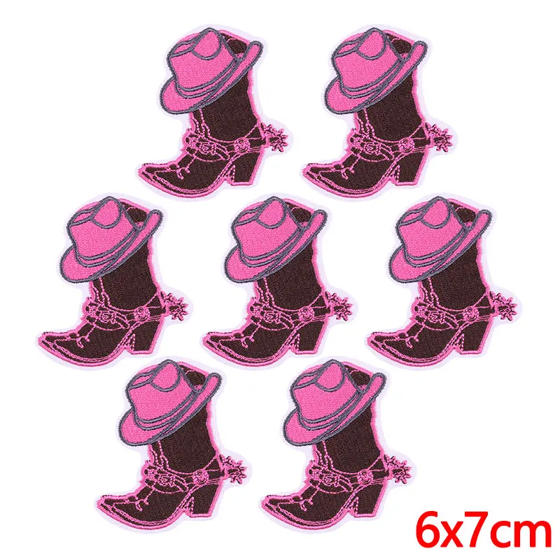 Parche bordado estilo vaquero occidental termoadhesivo para ropa - imagen 3