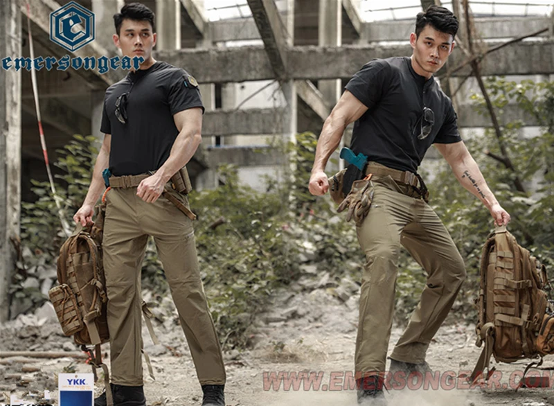 EmersonGear Gym Whale MC Shark Pantalones Tácticos Cargo Impermeables - imagen 5
