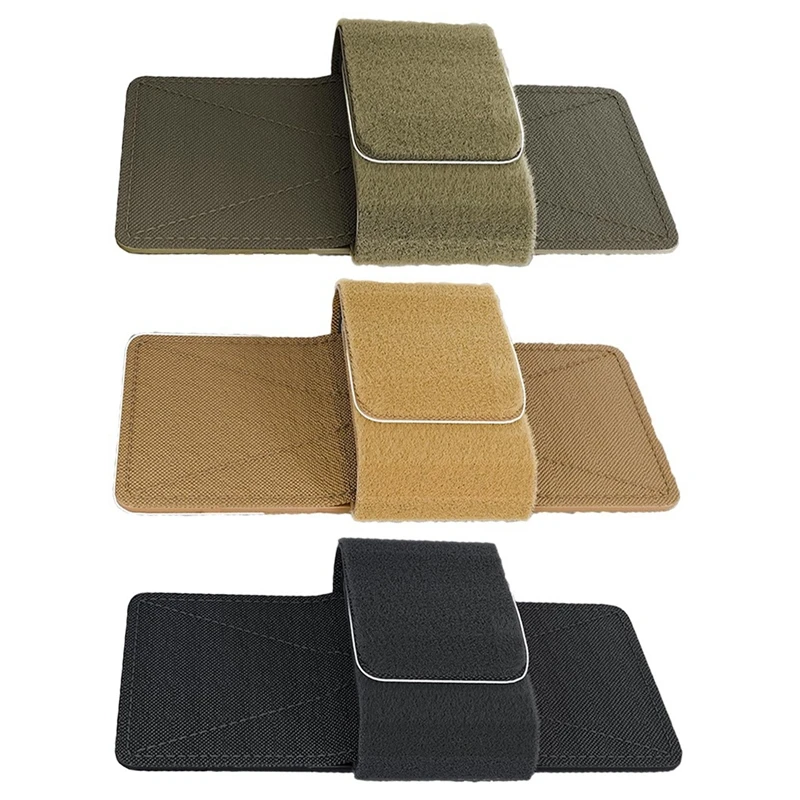 Vista trasera de la funda con el sistema de anclaje MOLLE