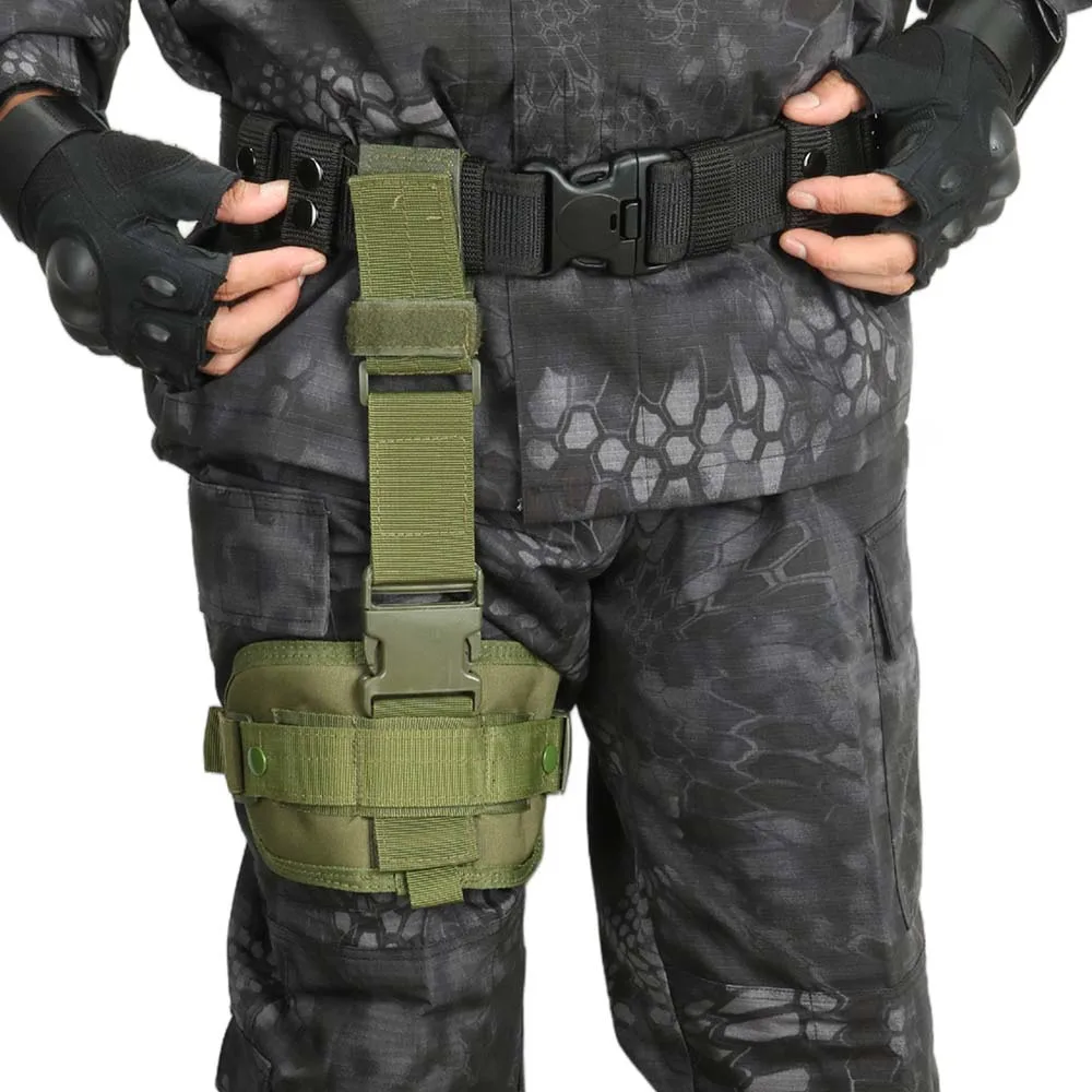Bolsa MOLLE para pistola con correa universal de pierna - imagen 3