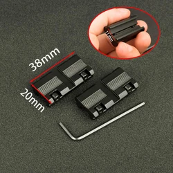Adaptador Picatinny cola de milano 11mm a 20mm – Montaje táctico