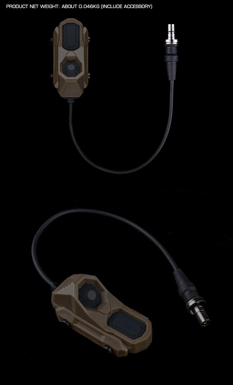 Detalle del interruptor remoto AXON y sus conexiones