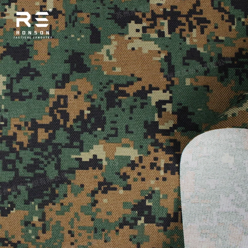 Tela Cordura táctica impermeable MARPAT nailon Oxford PU - imagen 5
