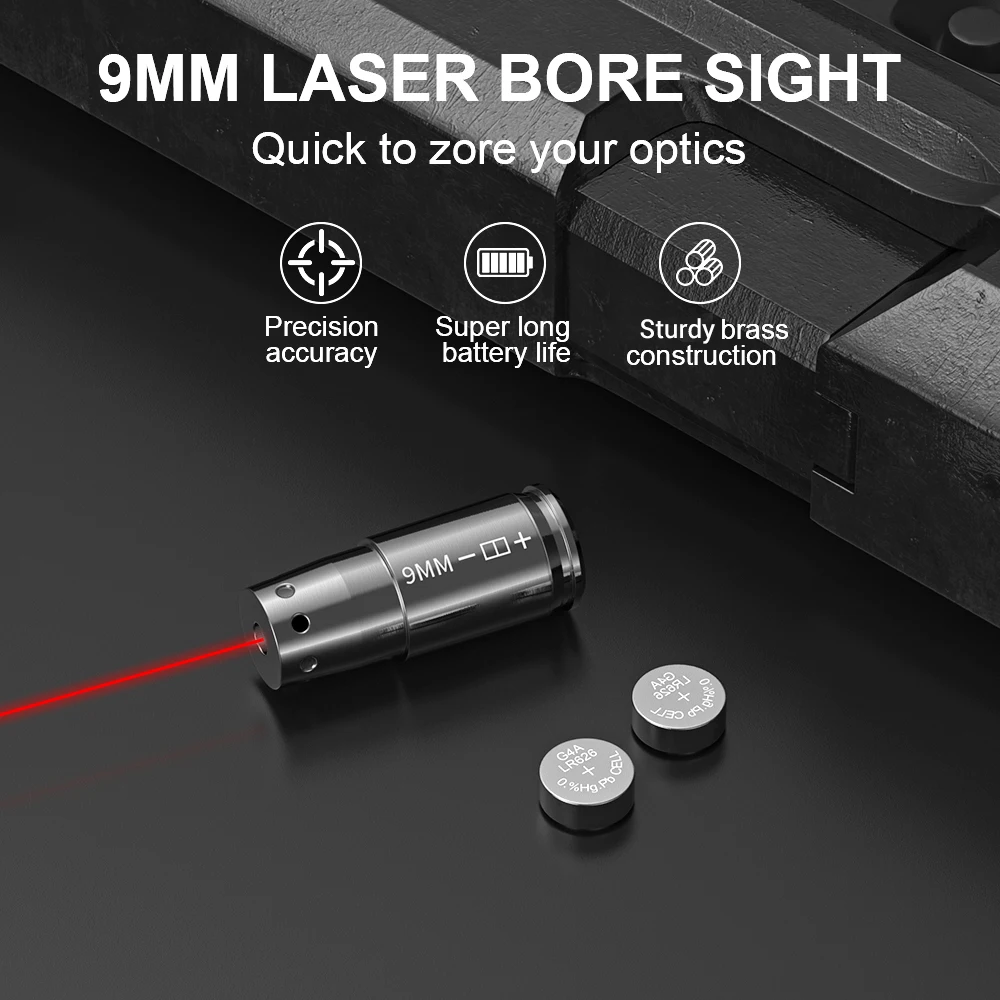 Láser táctico calibración rojo y verde, mira punto para miras - imagen 5