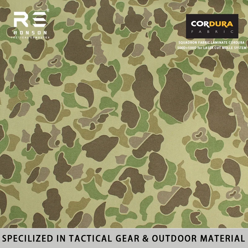 Camuflaje USMC FROG SKIN Cordura doble cara con corte láser
