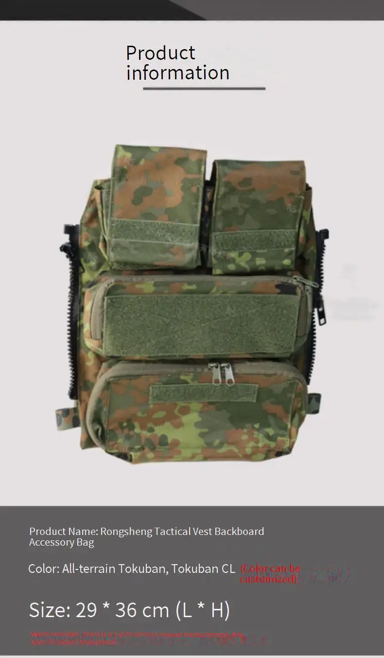 Ejemplo de personalización de patrón de camuflaje