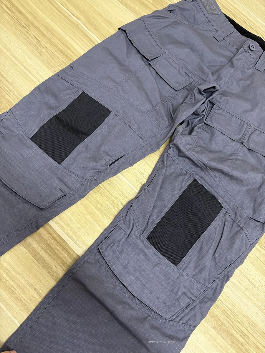 Pantalones tácticos LEAF CTSFO camuflaje todo terreno negro-gris - imagen 3