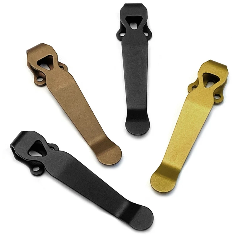 Clip instalado en un cuchillo tipo Griptillian/Mini-Grip
