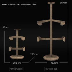 Soporte portaplacas táctico ajustable para chaleco airsoft