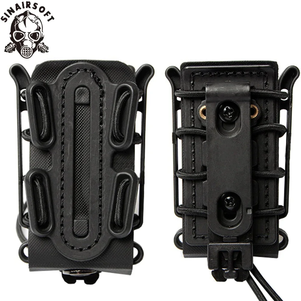 Porta cargadores táctico MOLLE con clip para cinturón antideslizante - imagen 3