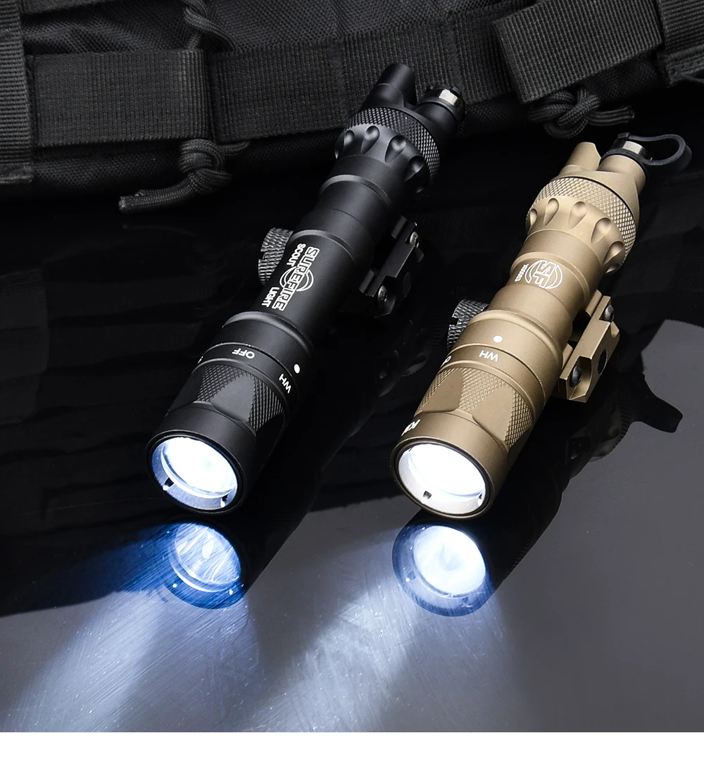 Detalle de la lámpara táctica para sistemas M300W/M600W