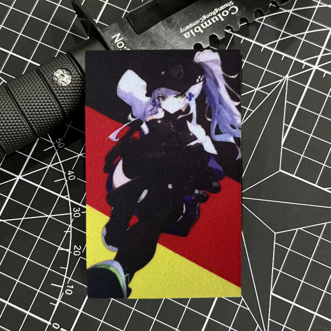 HK416 Parche Moral Táctico con Gancho y Bucle para Niña Divertido - imagen 4