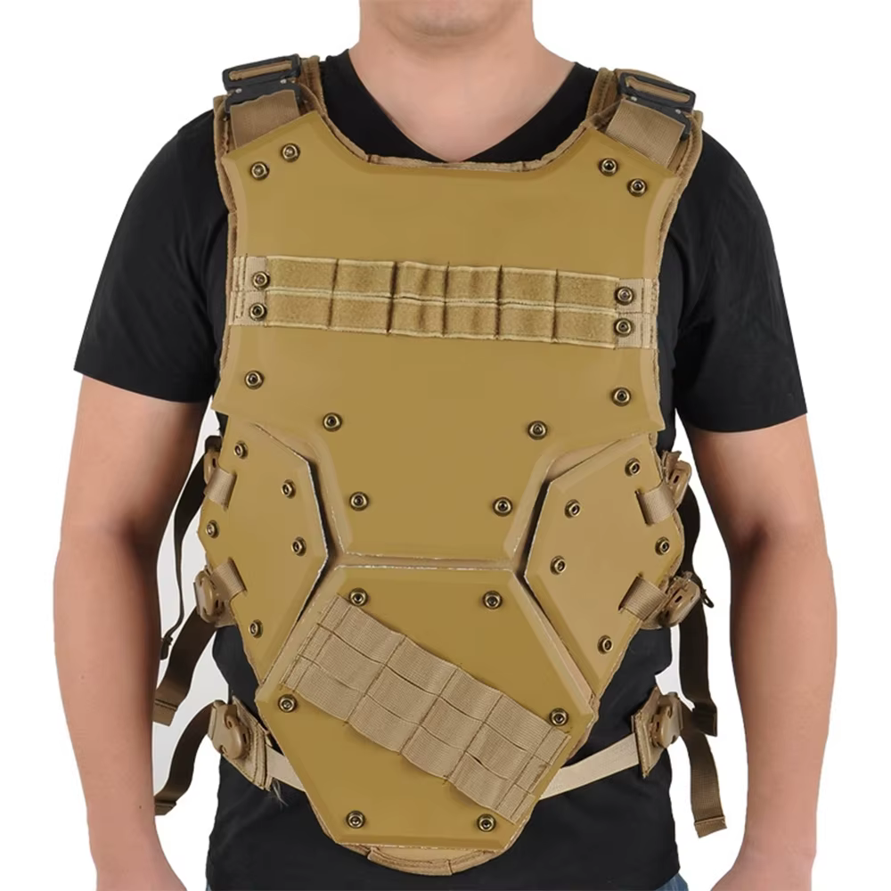 Chaleco táctico JPC portaplaca MOLLE de rigidez para airsoft