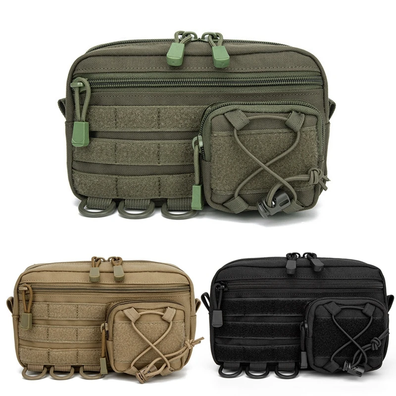 Bolsa táctica EDC en color negro