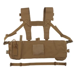 Cordura UW Chest Rig chaleco táctico MOLLE para accesorios