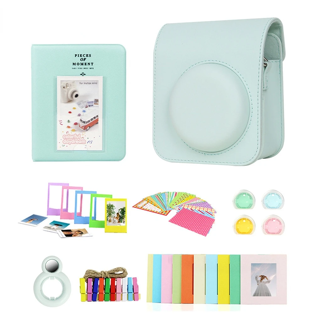 Fujifilm Instax Mini 12 Kit accesorios correa, estuche y filtros - imagen 2