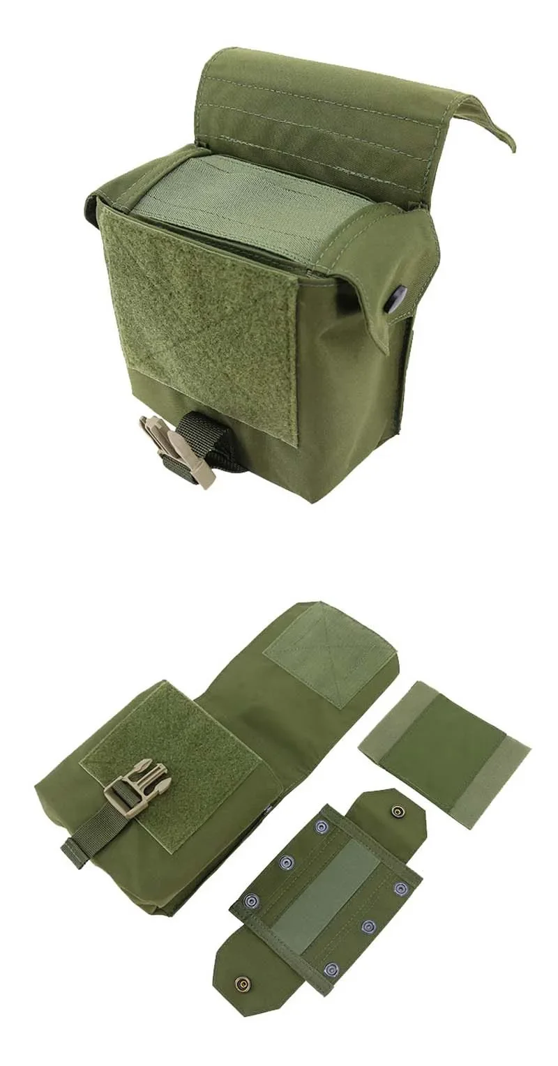 Bolsa táctica MOLLE M60 de almacenamiento en ripstop para exteriores - imagen 3