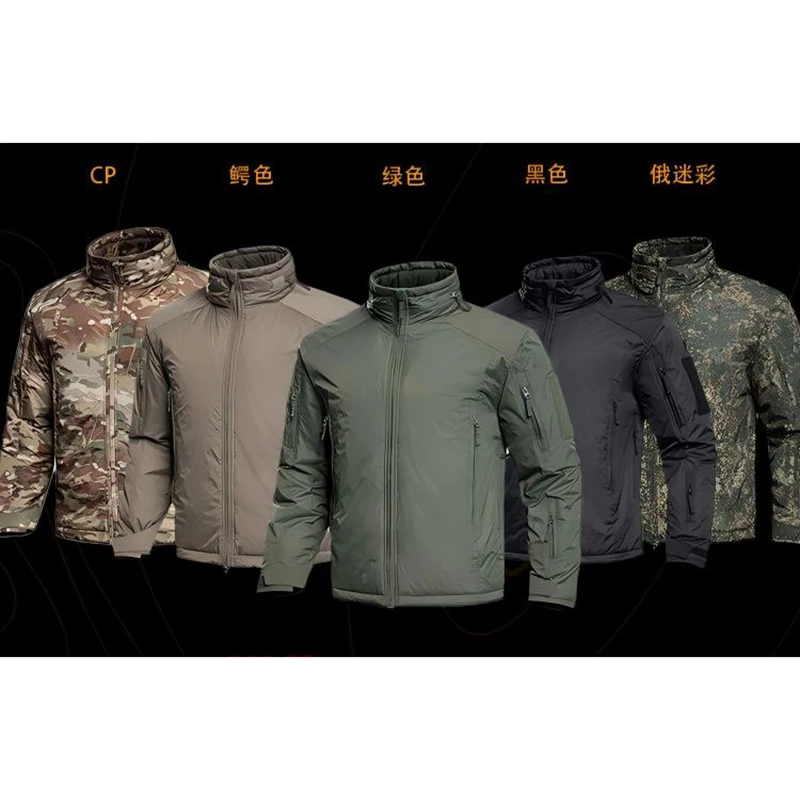 Chaqueta táctica HIG hombre de algodón cálida resistente al viento - imagen 5