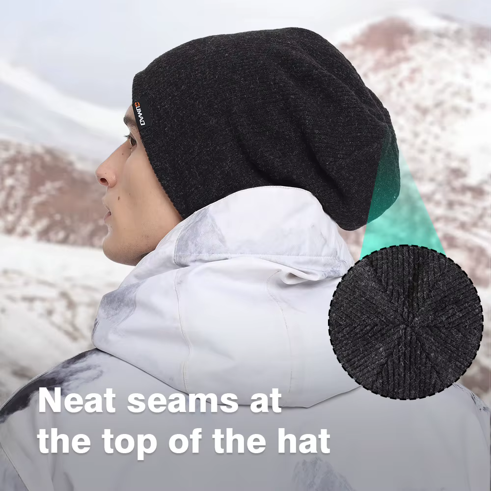 Gorro térmico táctico de punto – Protección viento frío outdoor - imagen 2