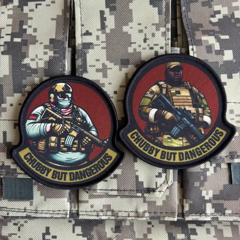 Parche táctico infantería moral con velcro para uniforme y mochila - imagen 5