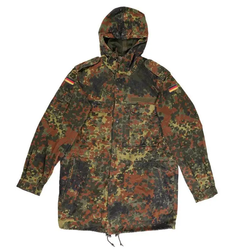 KSK gabardina táctica camuflaje alemán cortavientos para montañismo - imagen 3
