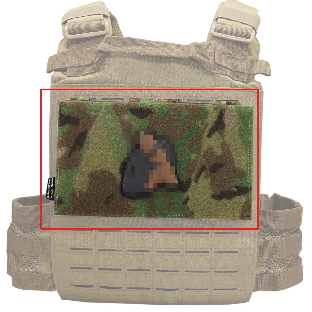 Panel adaptador MOLLE para parches ID en chaleco táctico
