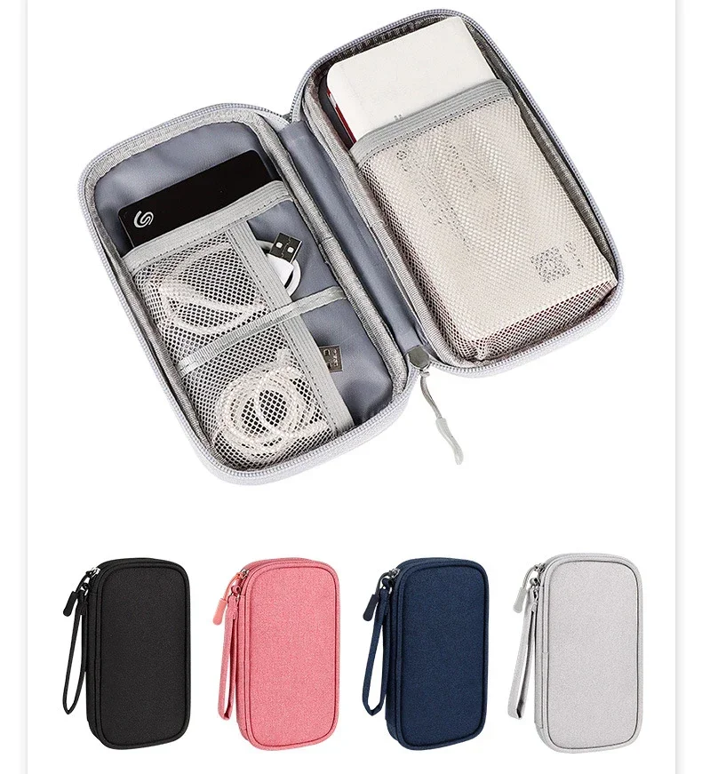 Organizador MOLLE para cables y auriculares – Bolsa táctica ripstop