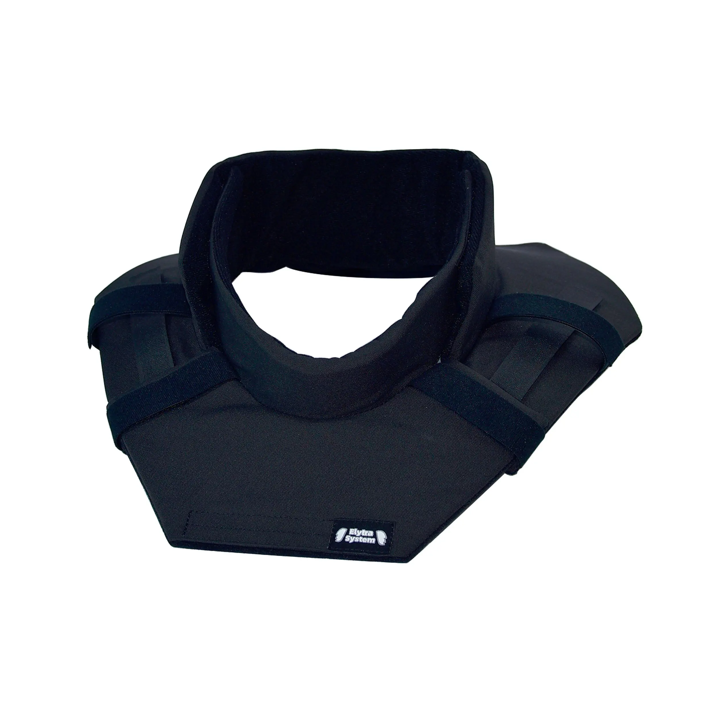 Protector de cuello táctico ajustable con aspecto de protección amplia