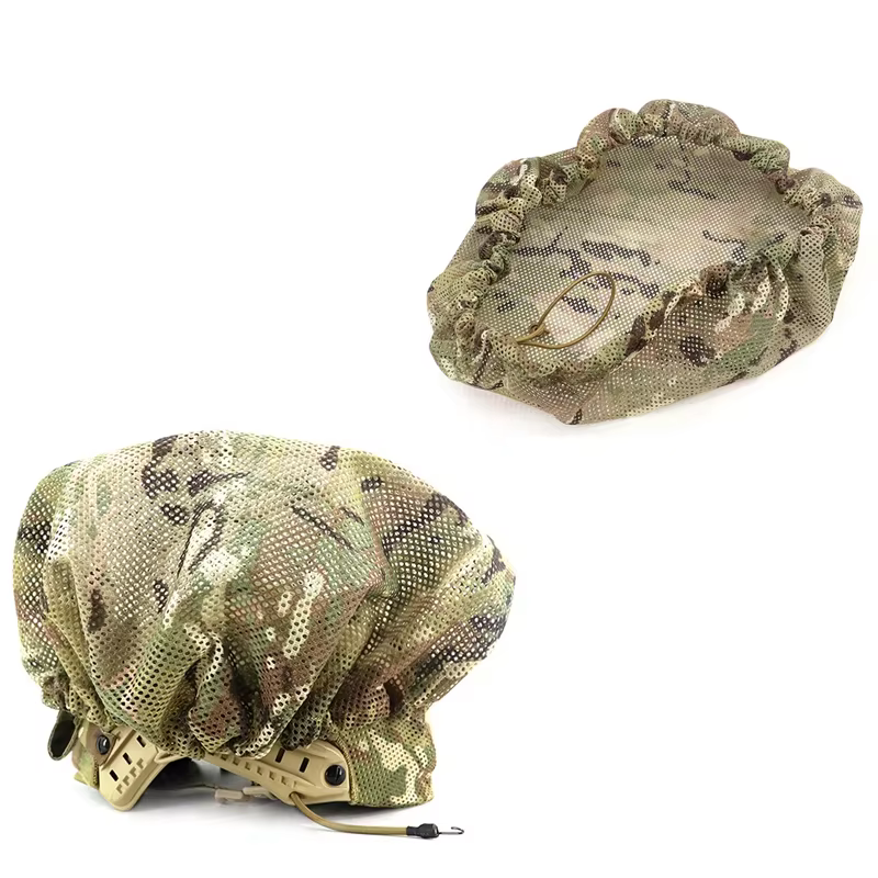 Funda casco táctico nailon – Protector ocultación airsoft - imagen 4
