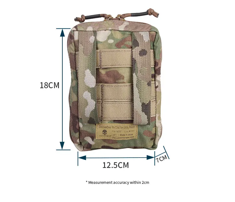 Detalle de la bolsa utilitaria MOLLE Emersongear