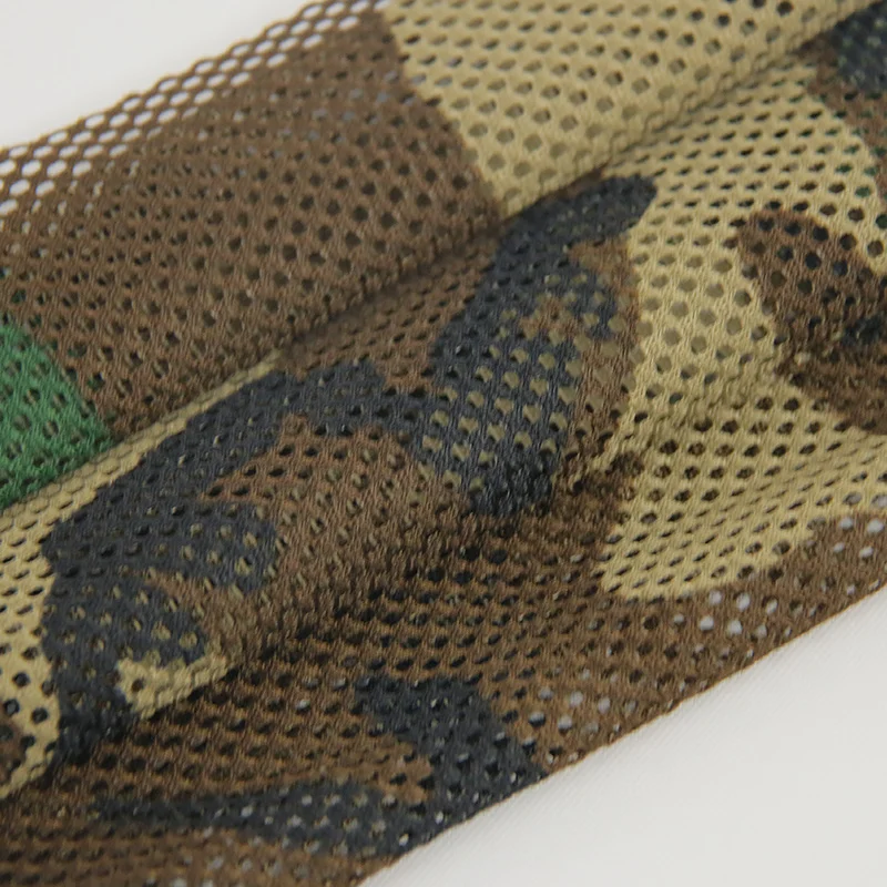 Tela táctica de camuflaje bosque, malla tricot para estampado - imagen 3