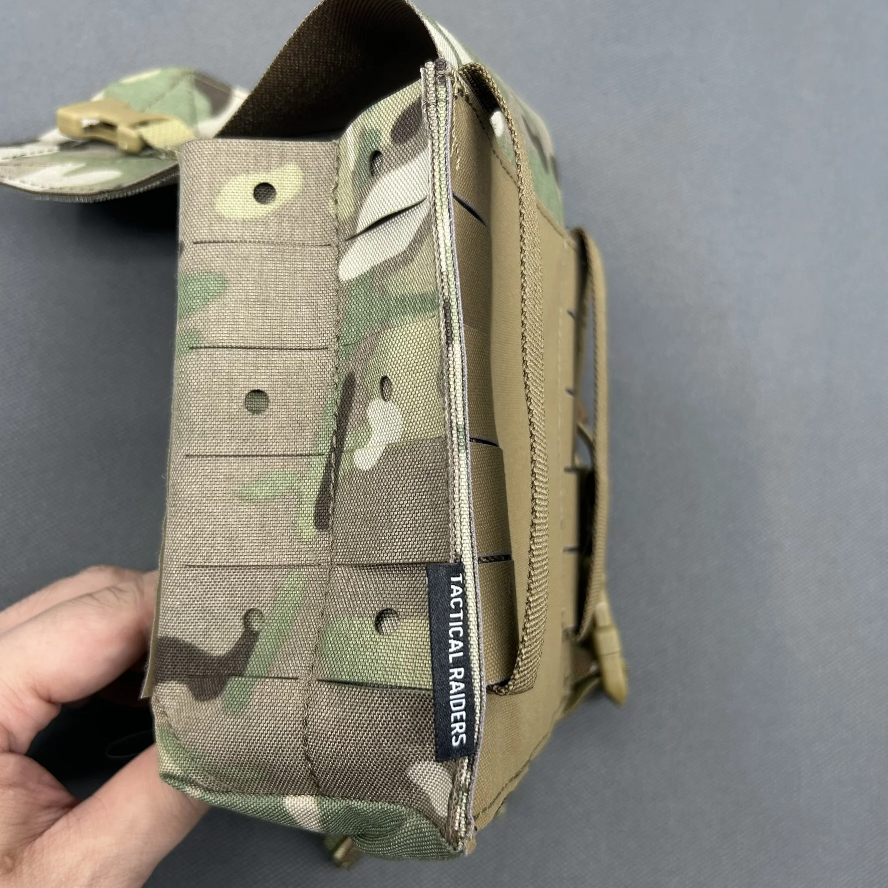 Bolsa táctica MOLLE porta walkie talkie híbrida EDC radio utilitaria - imagen 4