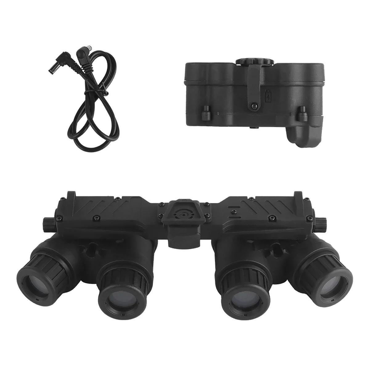 Vista lateral del conjunto NVG