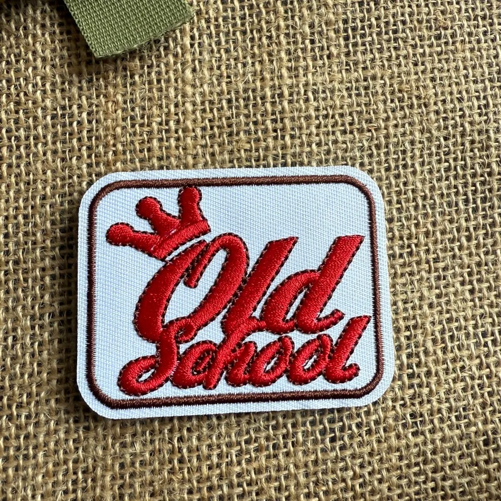 Parche Táctico Bordado Vintage con Velcro – Insignia Militar - imagen 3