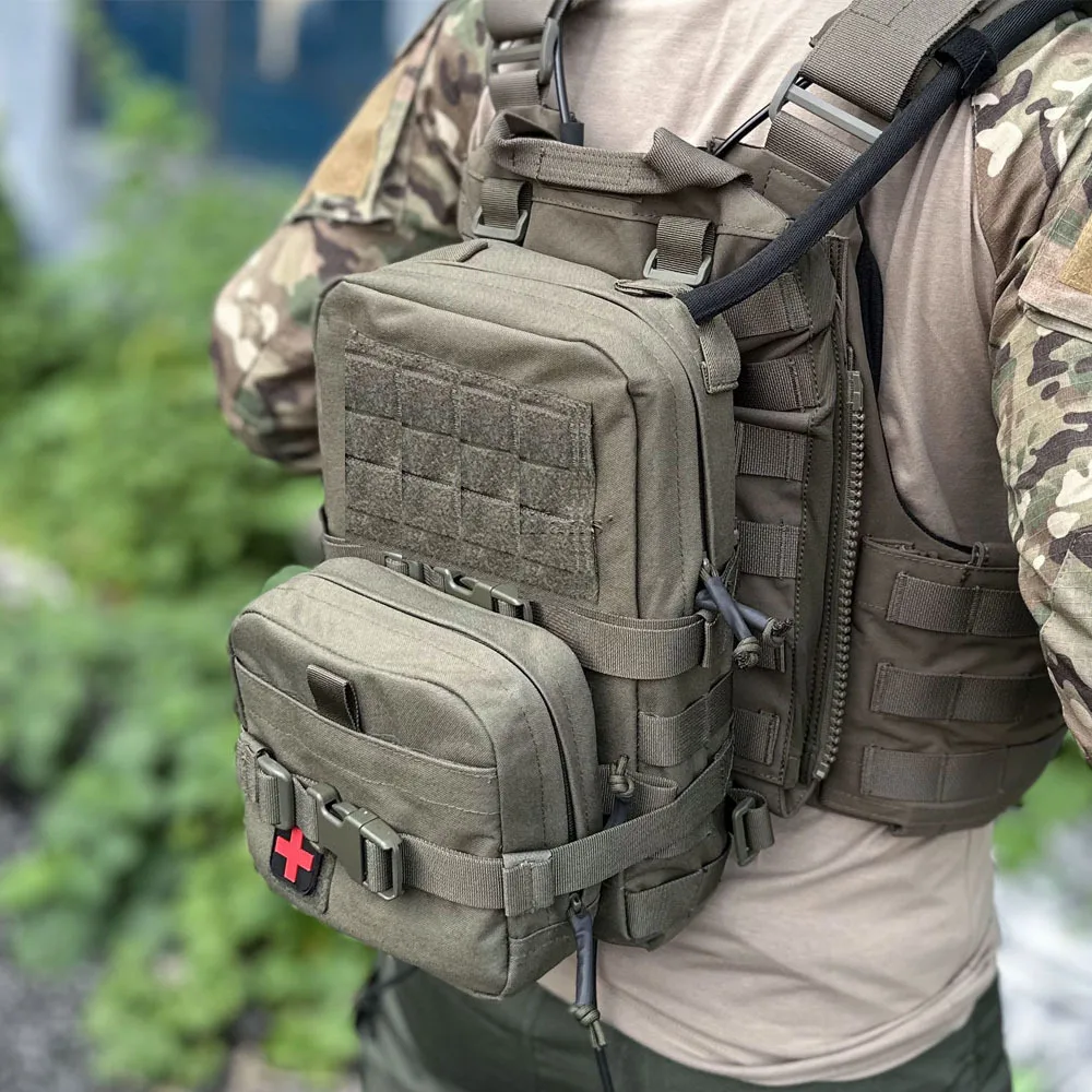 Bolsa de hidratación táctica mini MOLLE – IFAK médica - imagen 5