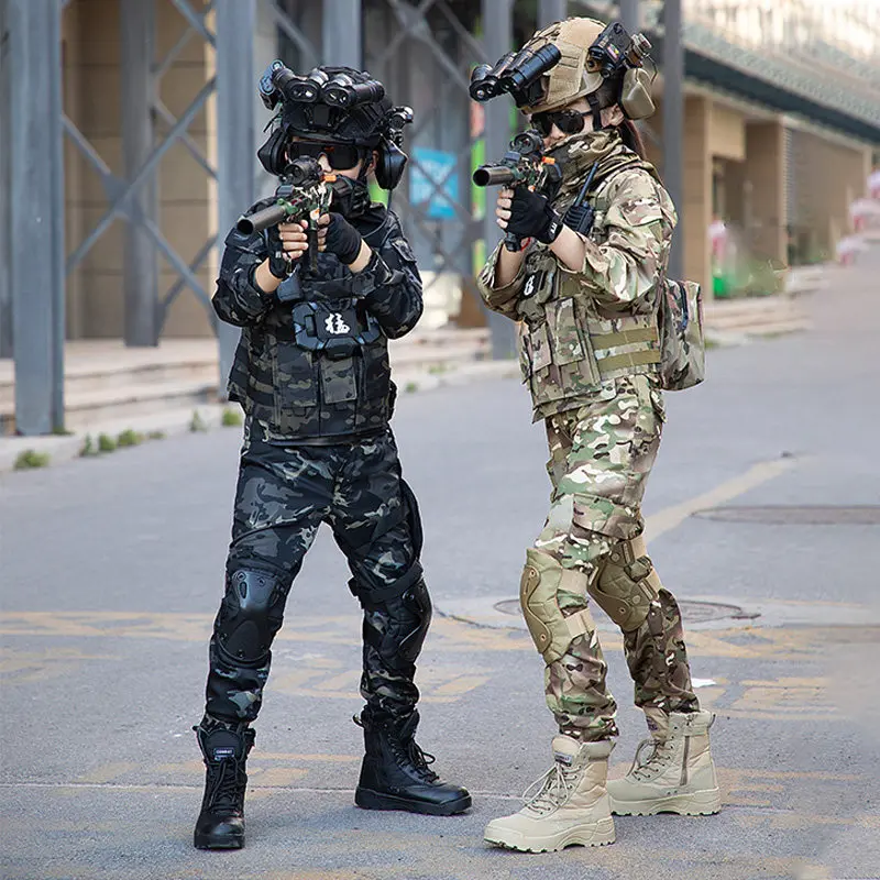 Disfraz táctico militar infantil camuflaje fuerzas especiales - imagen 4