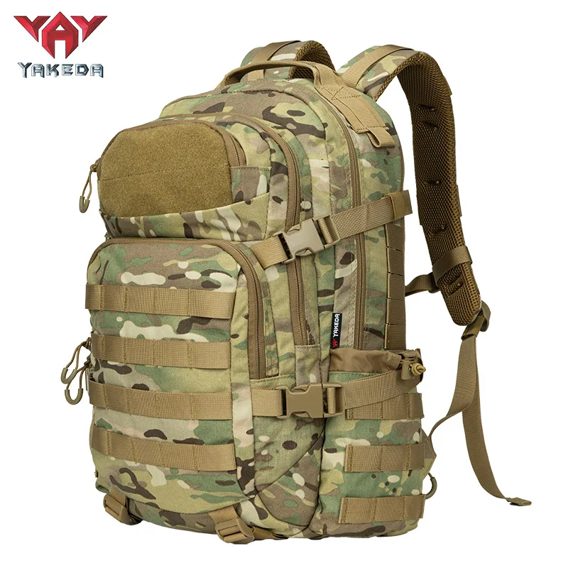 Mochila táctica Yakeda de nailon camuflaje ligera para outdoor - imagen 4