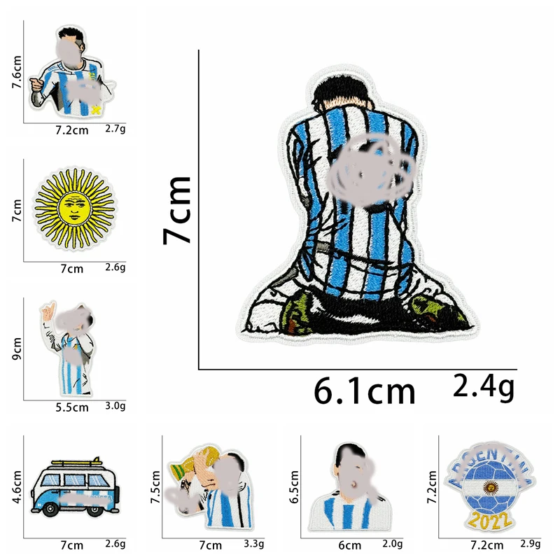 Aplicación y colocación de insignias en ropa