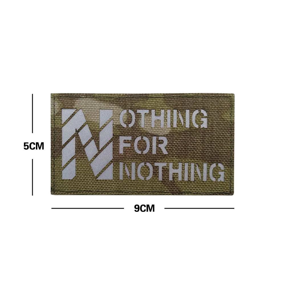 Parche para mochila con letras reflectantes y estilo táctico - imagen 5