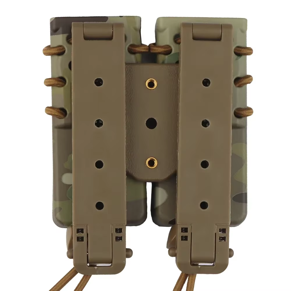Porta cargadores extensible táctico MOLLE para chaleco o cinturón - imagen 4