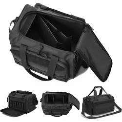 Funda táctica pistola nailon impermeable con bandolera