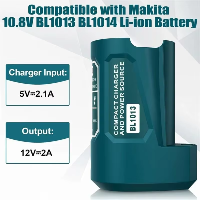 Makita cargador USB Tipo-C iones de litio para chaquetas calefactables - imagen 5
