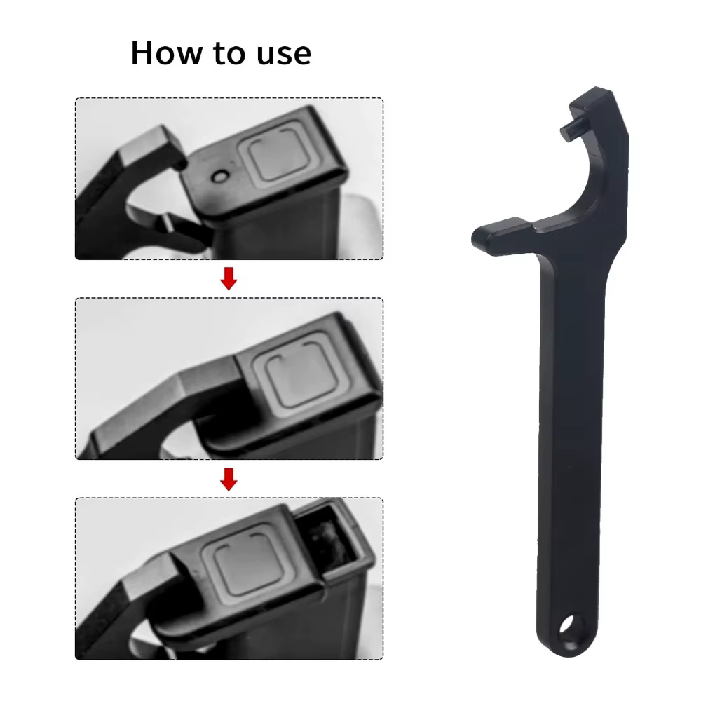 Llave táctica rápida para desmontar cargadores y extraer placas - imagen 2