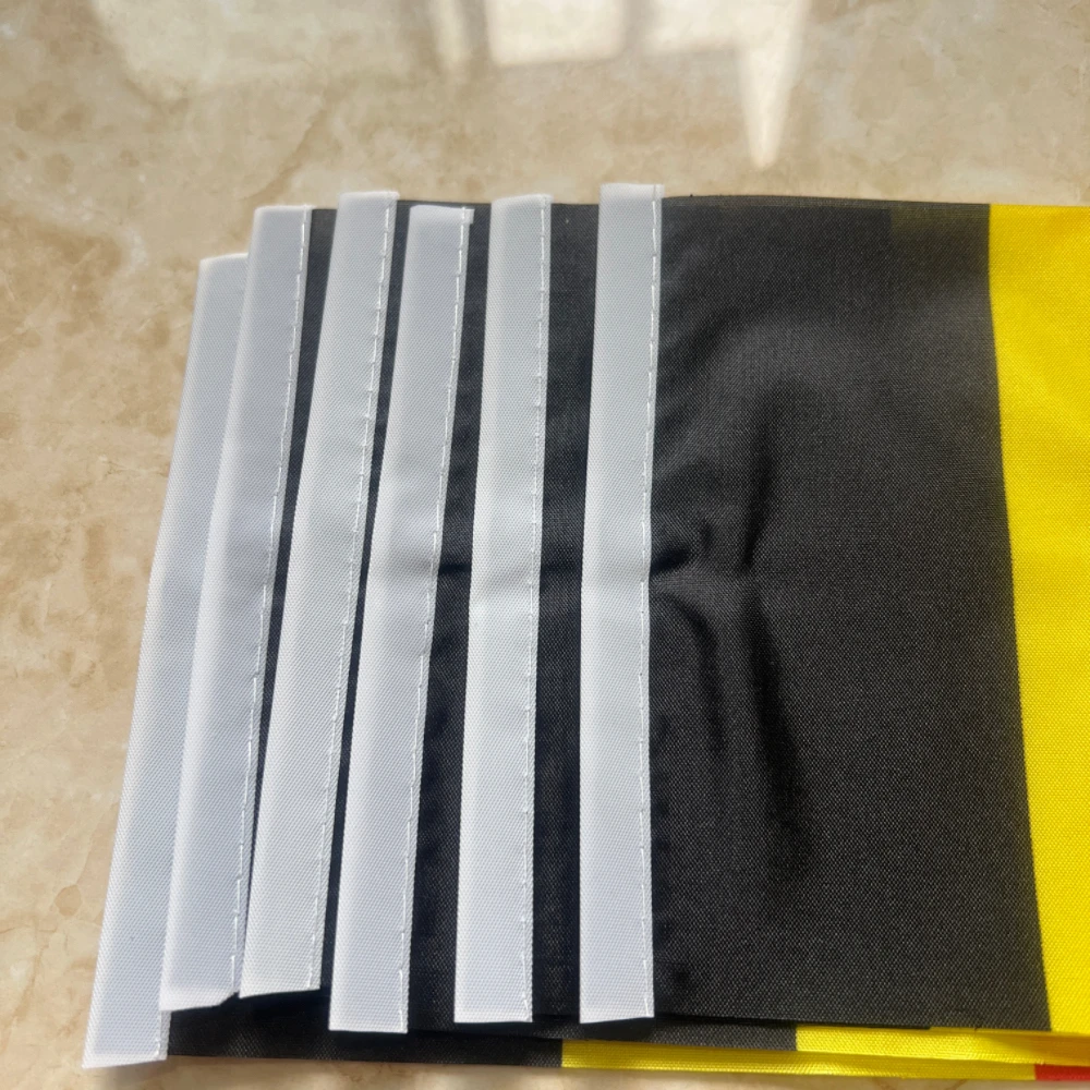 Bandera Bélgica de mano – Pabellón táctico ceremonial con mástil - imagen 5