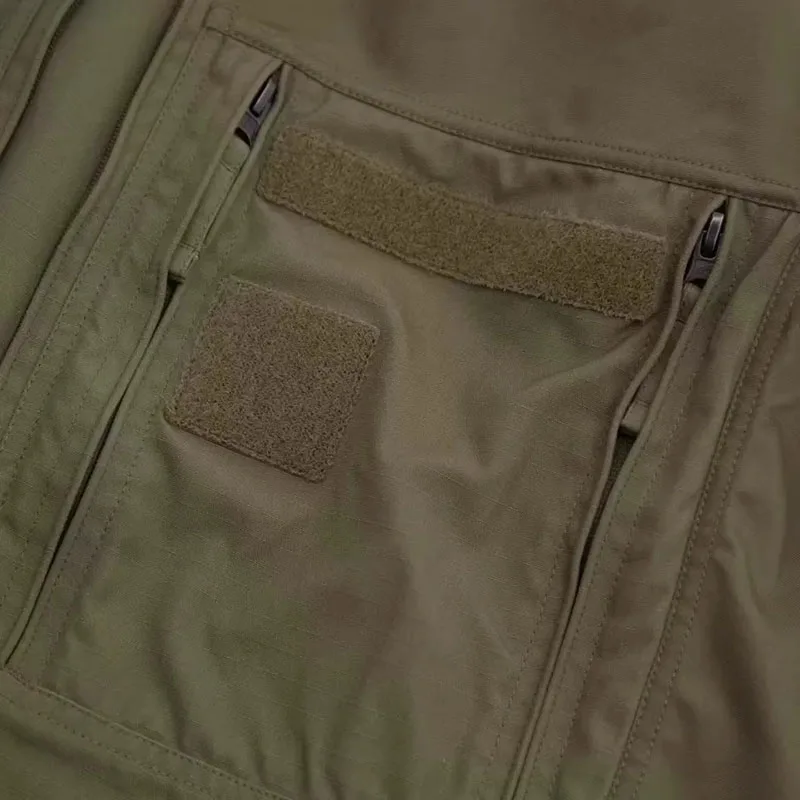 Chaqueta táctica transpirable impermeable ripstop elástica - imagen 5