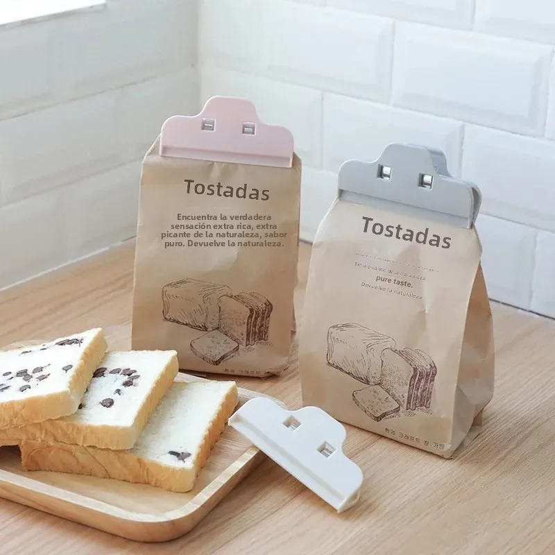 Clip sellador de bolsas resistente a la humedad para aperitivos - imagen 3