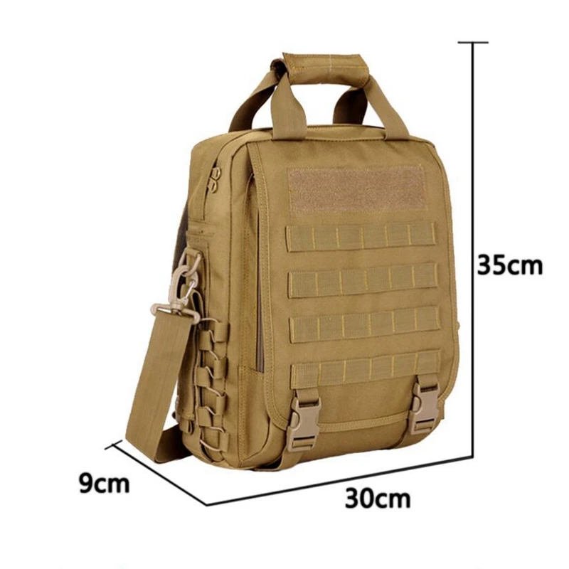 Bolsa MOLLE impermeable para tablet – Bolsillo táctico de hombro - imagen 4