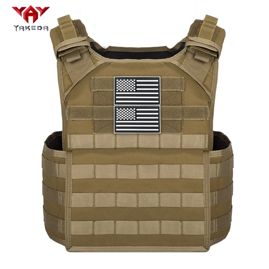 YAKEDA chaleco táctico MOLLE ligero transpirable, personalizable - imagen 2