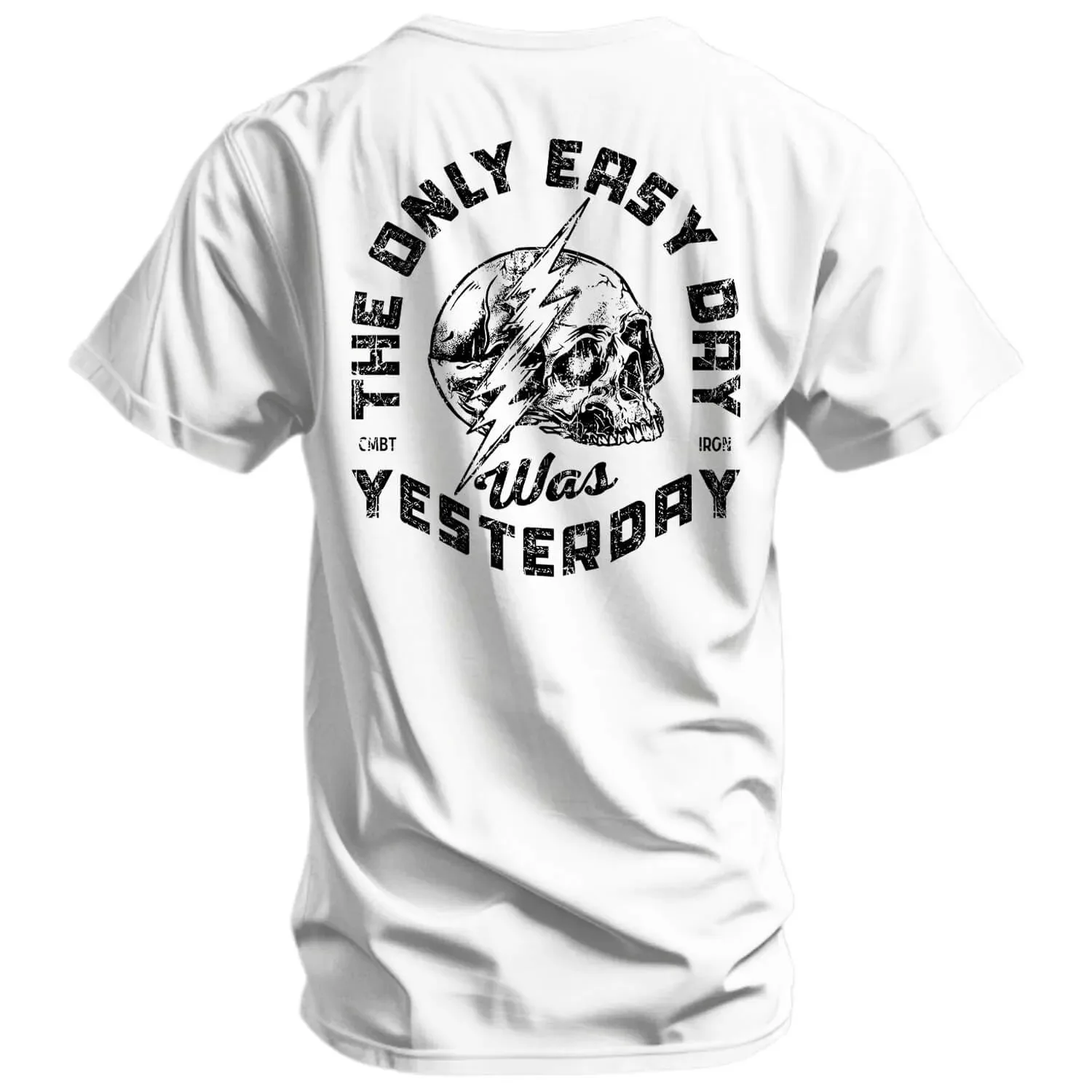 Only camiseta táctica hombre estampado calavera militar algodón - imagen 2